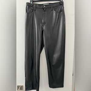 Abercrombie & Fitch Vegan Leather pants size 12